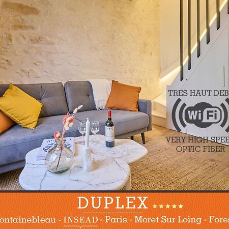 Апартаменты Duplex Standing 7Min➤Fontainebleau-Insead⎮45Min➤Paris Veneux-les-Sablons Экстерьер фото